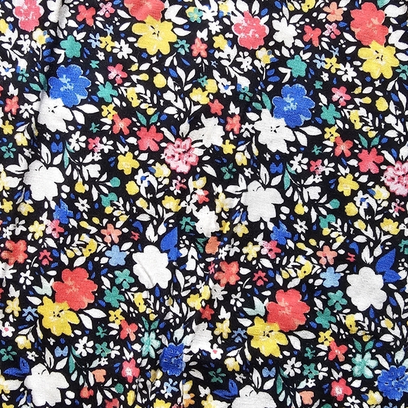 Off-the-shoulder Colorful Floral Dress - Picture 2 of 5